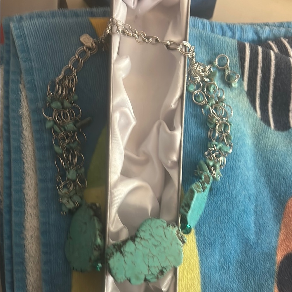 Turquoise Statement Necklace